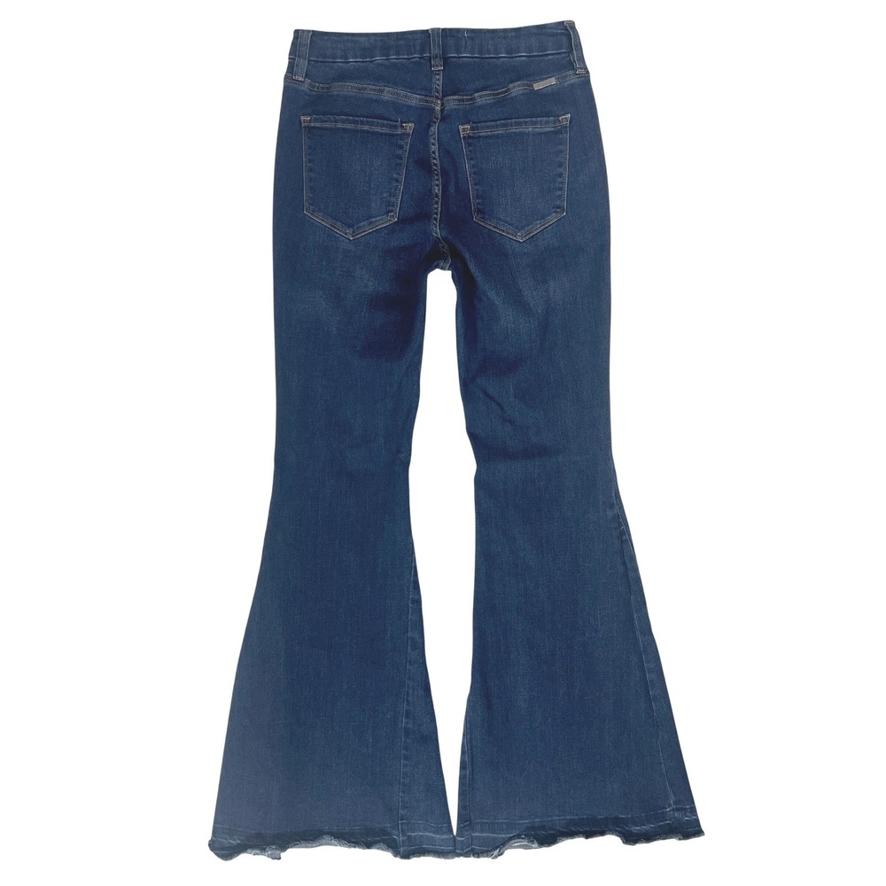 KANCAN Flare Jeans 28 6 High Rise KC7345TD Retro Cowgirl Concert Festival 90s - Picture 4 of 10